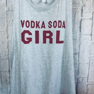 Smithworks Vodka Gray Tank Top Blake Shelton Brand
